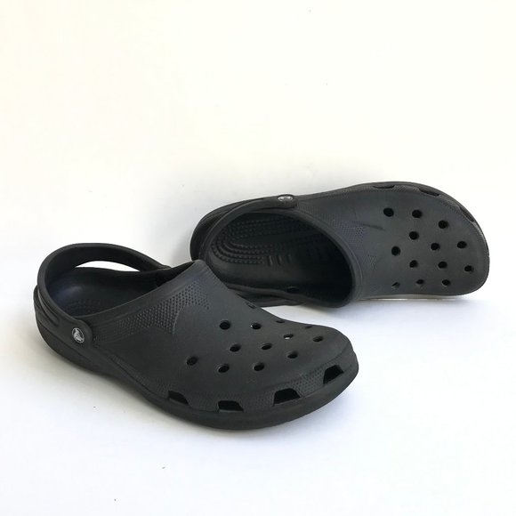 CROCS | Shoes | Crocs Mens Black Clogs 